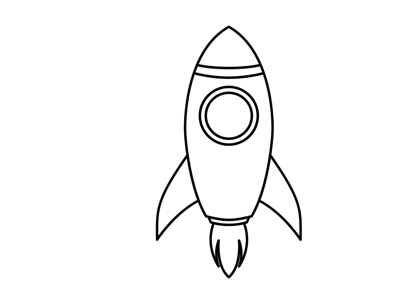 Free Rocket Printable