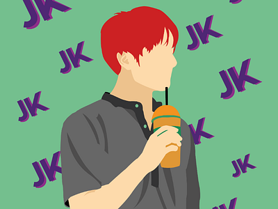 JK (version 2) bts illustrator jungkook tinytan