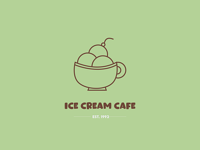 Ice Cream Cafe (Matcha colors)