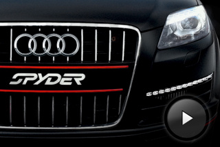 Spyder x Audi color correction ui