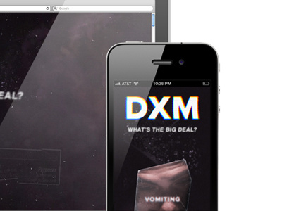 DXM Stories Site bkwld mobile web design