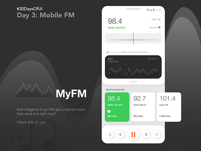 Mobile FM UI