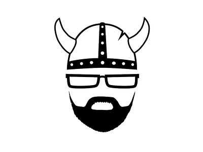 A little shave glasses mark personal viking