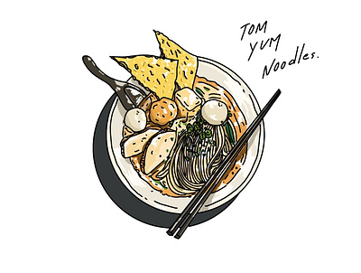 Tom Yum Noodles