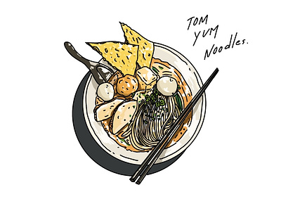 Tom Yum Noodles