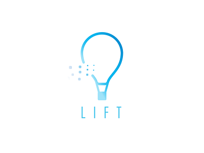 Lift Logo dailylogochallenge design elegant hot air ballon illustrator logo simple vector