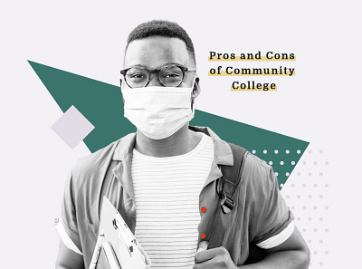 Pros and Cons of Community College featured image photoshop