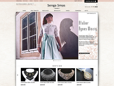 SengaSmas Homepage branding photoshop