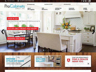 ProCabinets Homepage