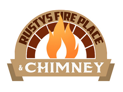 Concept logo Rusty´s Fire Place & Chimney logo