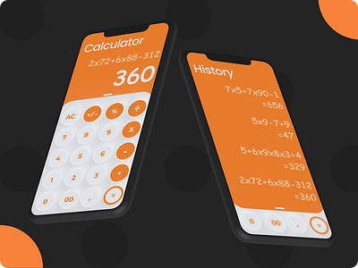 Calculator calculator app calculator ui daily ui dailyui