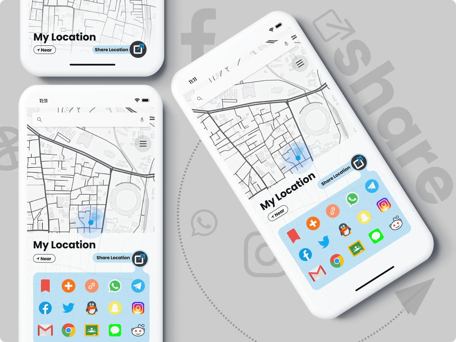 Location share by AKASH T on Dribbble