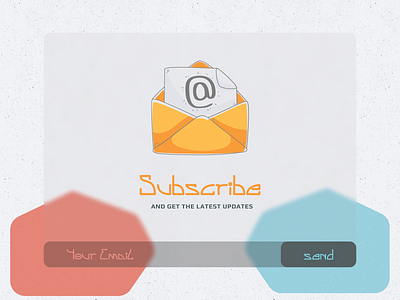 Subscribe app branding clean daily ui dailyui design flat illustration mail minimal simple subscribe subscription typogaphy ui ux vector web website