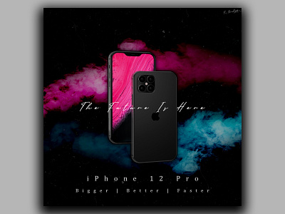 iPhone 12 Pro concept Poster Design adobe adobe illustrator adobe photoshop apple apple watch coronavirus covid19 design dribbble graphics design iphone photoshop poster