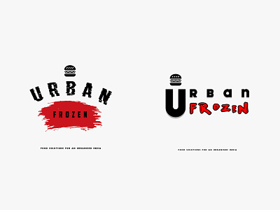 Urban Frozen Logo Design adobe adobe illustrator adobe photoshop coronavirus covid19 design dribbble graphics design logo photoshop