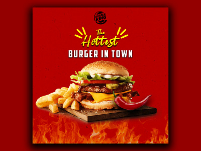 Burger King Poster Design