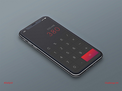 Daily UI 004 • Calculator