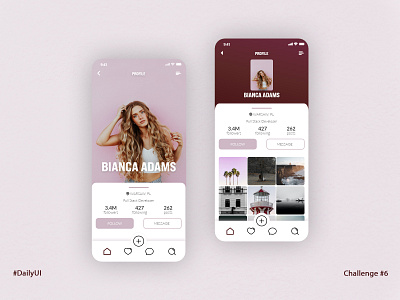 Daily UI 006 • User Profile