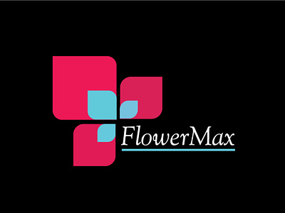 FlowerMax Logo DESIGN adobe illustrator adobe photoshop brand design brand identity branding business logo design floral design flower logo graphics design illustration logo logo design marketing modern logo vector