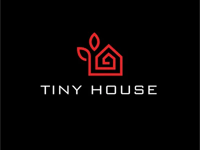 Real Estate Logo DESIGN adobe illustrator adobe photoshop brand identity branding business logo graphics graphics design illustration logo logo design logotype realestate realestate logo tinyhouse vector