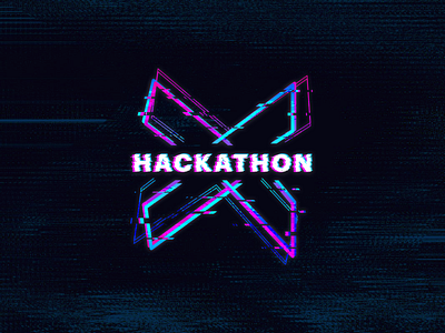 XHackathon Logo branding design graphic design logo ui