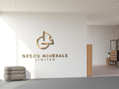 Gecko Minerals Limited Logo branding design graphic design logo minimal ui