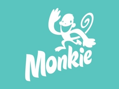 Monkie Toy Store logo monkey monkie toy