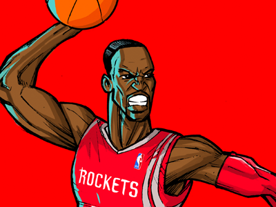 Dwight Howard basketball dwight howard illustration nba sports