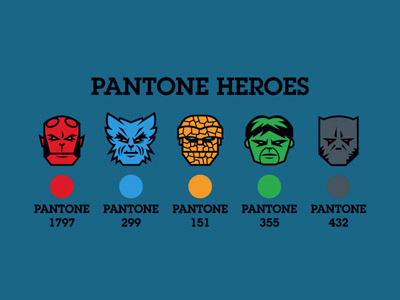 Pantone Heroes