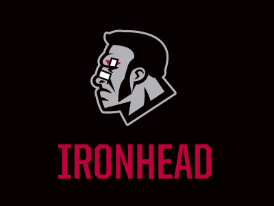 Ironhead tee apparel head illustration ironhead t-shirt