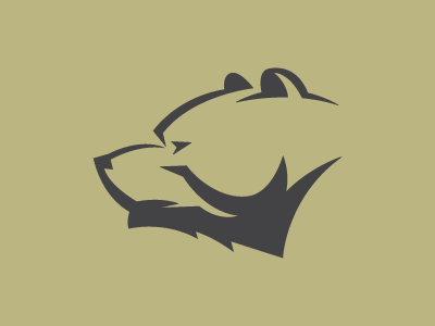 Bear Head for a logo