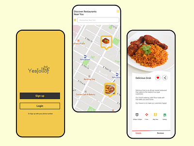 YesJollof Food App