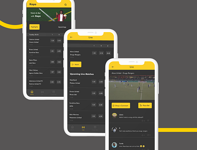 Browse thousands of Football Streaming App images for design inspiration