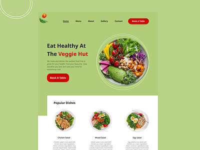 Food  Landing Page