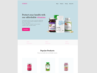 Health Landing Page