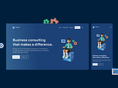 Consulting Firm Landing Page