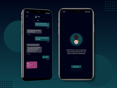 Ava: A chatbot for a mental health app