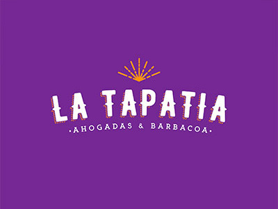 La Tapatía - Ahogadas & Barbacoa branding design food icon logo mexican