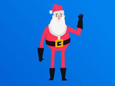 Santa - Merry Christmas 2d art brush character design christmas illustration photoshop santa