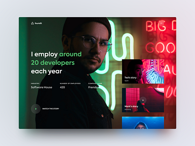 Founders Community - Website Design by Dominik Tyka for Dosage Studio ...