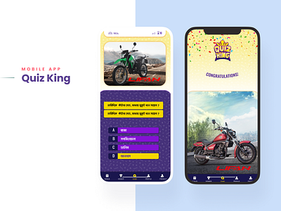 Quiz King portfolio ui ux