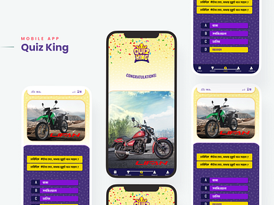 Quiz King ui ux