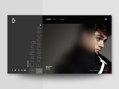 Designer Portfolio concept