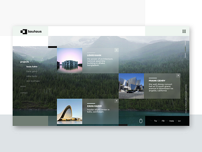 Bauhaus_Project Page architechture archive desktop fullscreen portfolio responsive typography ui ux web design website