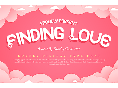 Finding Love Font branding decorative display fancy finding love font logotype lovely modern typeface unique valentine