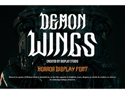 Demon Wings designfont