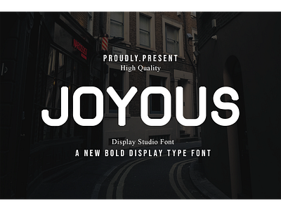 Joyous designfont