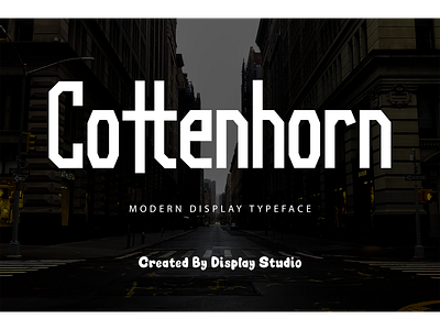 Cottenhorn youtubefont