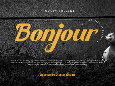 Bonjour youtubefont