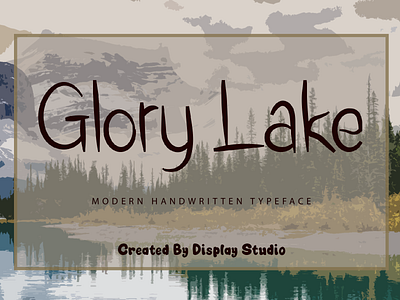 Glory Lake kidsfont
